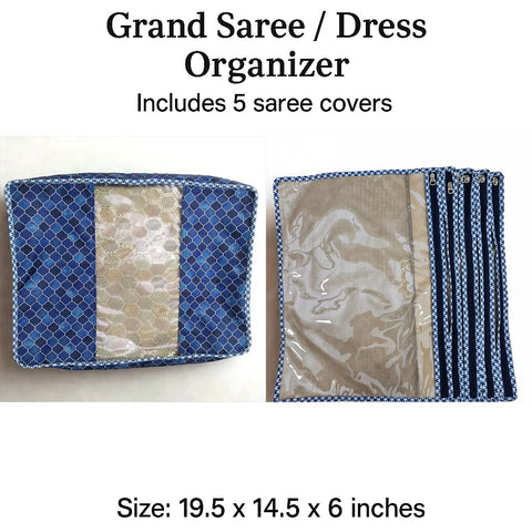 INDIGO MOSAIC Print Bridal Essential Pack