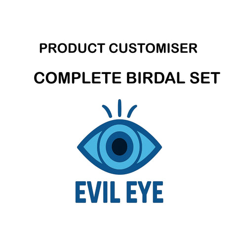 EVIL EYE PRINT COMPLETE BRIDAL SET CUSTOMISER