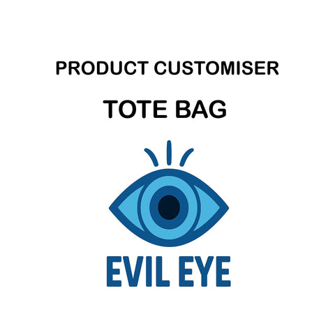 EVIL EYE PRINT TOTE BAG CUSTOMISER
