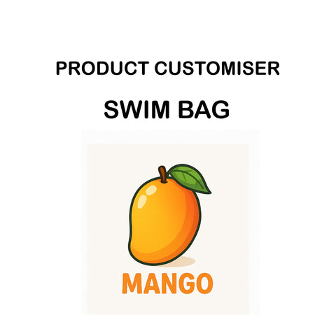 MANGO PRINT SWIMMING BAG CUSTOMISER
