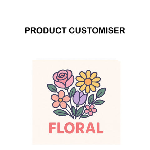 FLORAL PRINT BINDI ORGANIZER CUSTOMISER