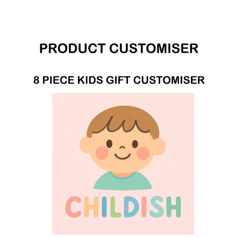 CHILDISH PRINT MANGO PRINT GETAWAY GIFT SET CUSTOMISER