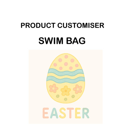 EASTER PRINT SWIMMING BAG CUSTOMISER