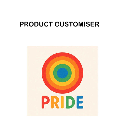 PRIDE PRINT NECKLACE ORGANIZER CUSTOMISER