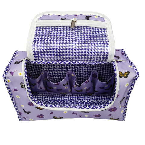 LAVENDER BUTTERFLY MEADOW PRINT DYSON HAIR DRYER COVER