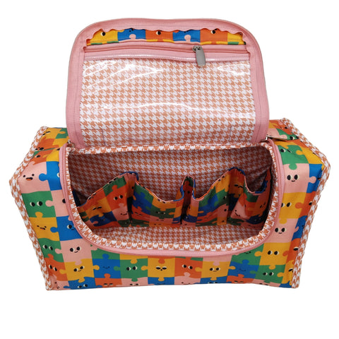 HAPPY PUZZLE PARTY PRINT DYSON HAIR DRYER COVER