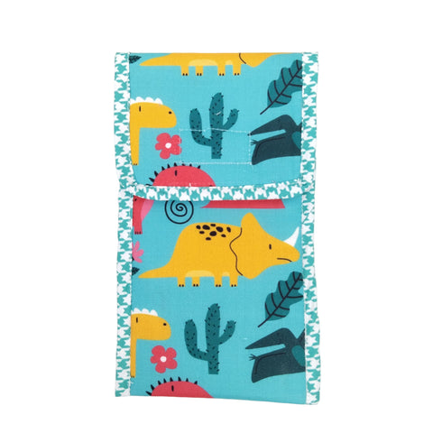 DINO SAFARI PRINT TRAVEL DENTAL KIT