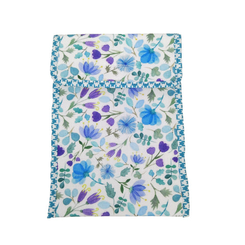 ARCTIC BLOOM PRINT TRAVEL DENTAL KIT