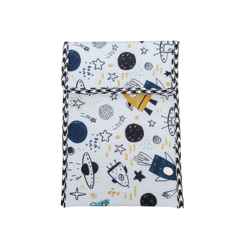 SPACE DOODLE PRINT TRAVEL DENTAL KIT