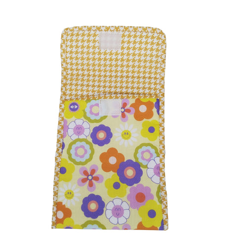 CANDY POP FLOWER PRINT TRAVEL DENTAL KIT