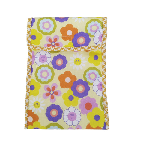 CANDY POP FLOWER PRINT TRAVEL DENTAL KIT