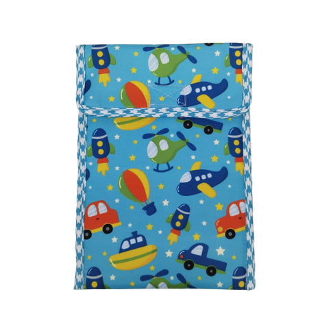 BLUE SKY TRAFFIC PRINT  TRAVEL DENTAL KIT
