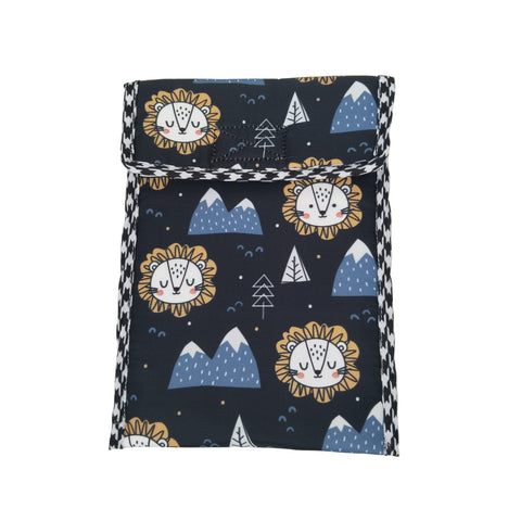 HAPPY LION MOUNTAINS PRINT TRAVEL DENTAL KIT