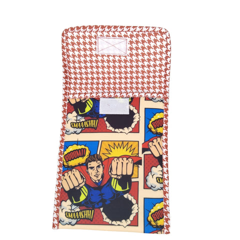 SUPER COMIC HERO PRINT TRAVEL DENTAL KIT
