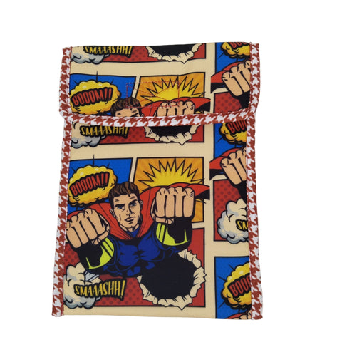 SUPER COMIC HERO PRINT TRAVEL DENTAL KIT
