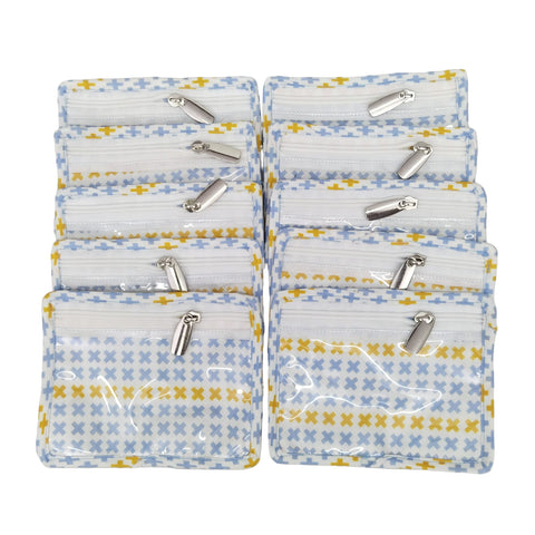 FLORAL PRINT LUXE 10-POUCH EARRING ORGANIZER CUSTOMISER