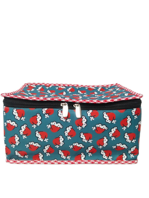 SANTA HAT PARADE PRINT NECKLACE ORGANIZER