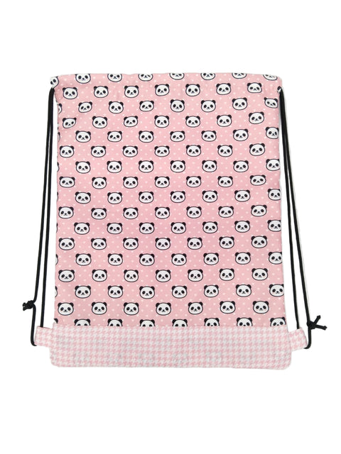 BEAR HUGS PRINT DRAWSTRING BACKPACK