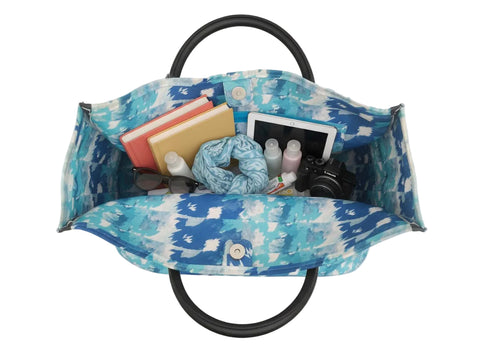 AQUA BREEZE WEEKENDER LEATHER BAG