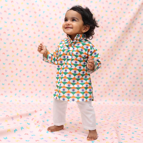 INDIAN FLAGS KURTA