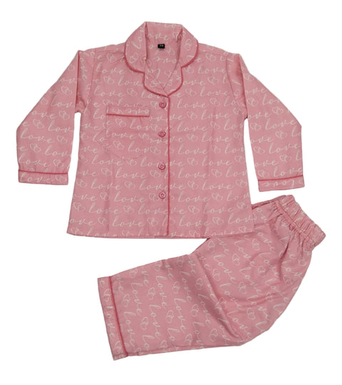 LOVE Printed Night Suit