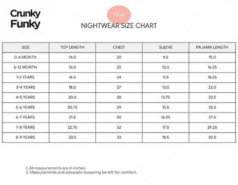 Purple Hearts Printed Night Suit