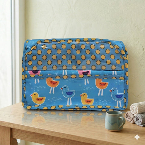 PLAYFUL BIRDS PRINT Big Bangle Organizer