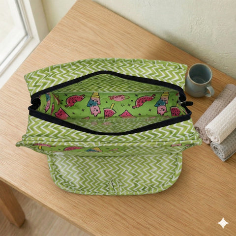 Tropical Bliss Print Big Bangle Organizer