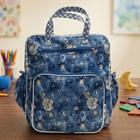 GALAXY WONDERS PRINT JUMBO BACKPACK