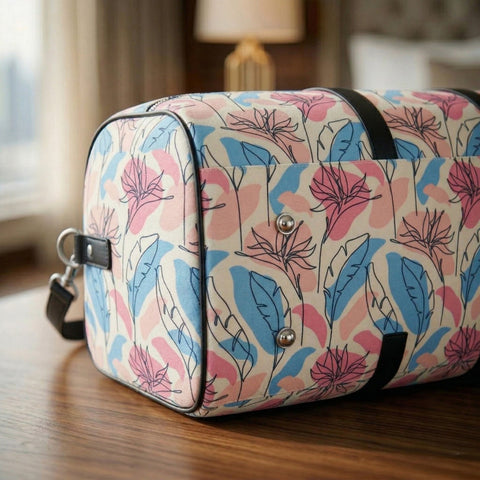 TROPICAL WHISPER PRINT DUFFLE BAG