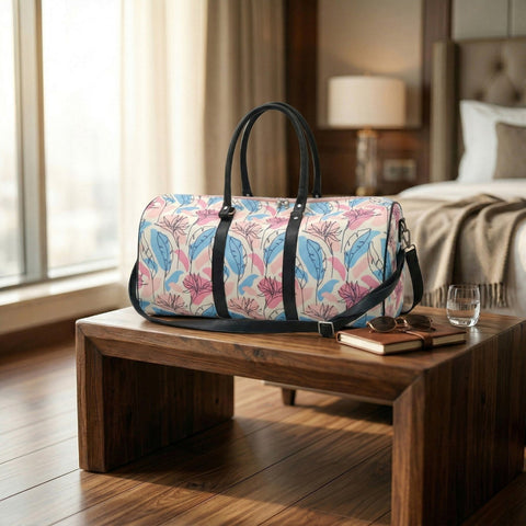 TROPICAL WHISPER PRINT DUFFLE BAG