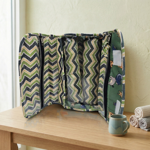 FOREST FRIENDS PRINT Big Bangle Organizer