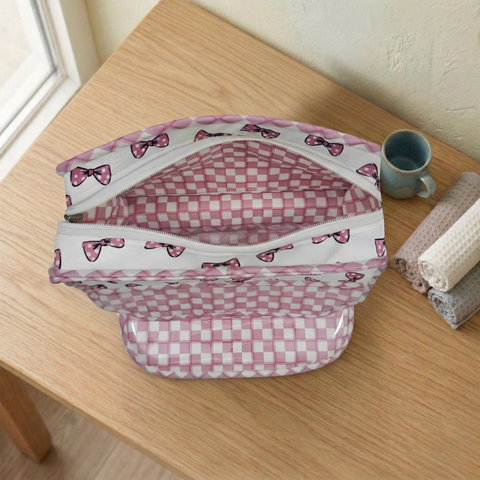 Classy Bow Print Big Bangle Organizer