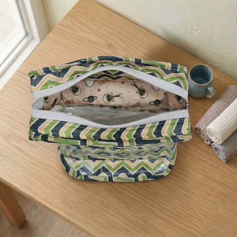 SPACE INVADERS PRINT Big Bangle Organizer