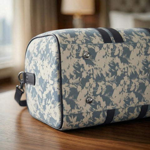 CLOUD BLOOM PRINT DUFFLE BAG