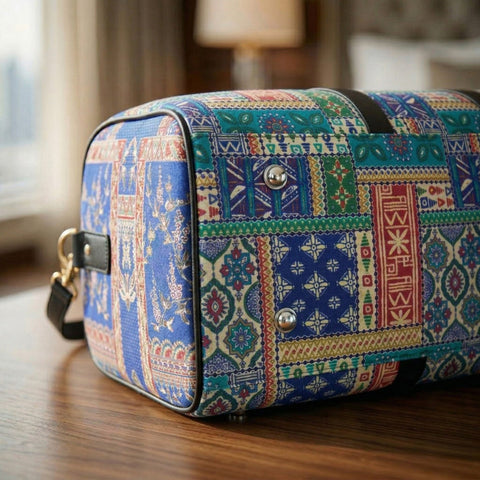 AZTEC RADIANCE PRINT DUFFLE BAG