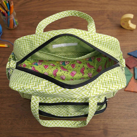 TROPICAL BLISS PRINT JUMBO BACKPACK