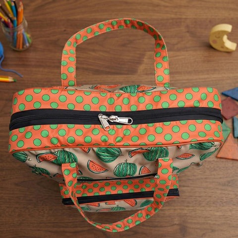 SUMMER MELON PRINT JUMBO BACKPACK