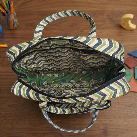 FOREST FRIENDS PRINT JUMBO BACKPACK