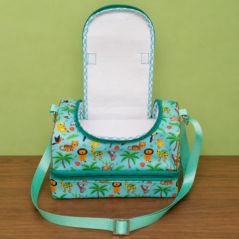 Double decker lunch bag kids