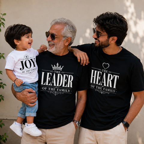 Grandpa + Dad + Kid Tshirt Combo
