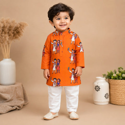 Personalized Rakhi Moments Kurta