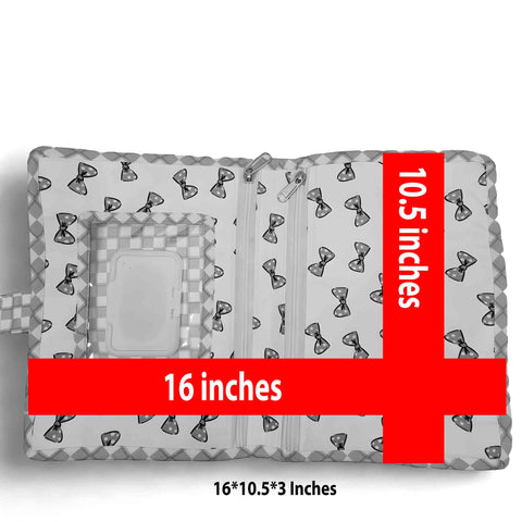 Classy Bow Print  Luxe Wet Tissue Kit