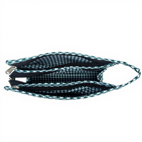 JUNGLE JOY PRINT TRIOZIP TOILETRY BAG