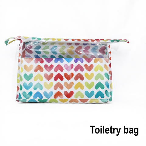 LOVE RAINBOW PRINT 8 PIECE KIDS GIFT SET