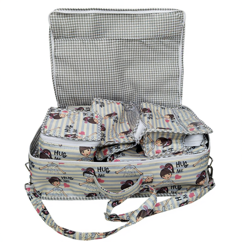 HUG MAGIC PRINT 8 PIECE KIDS GIFT SET