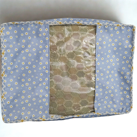 ABSTRACT PRINT SAREE ORGANISER CUSTOMISER