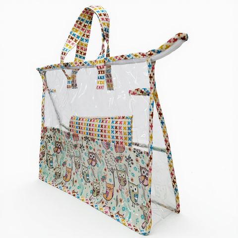 OWL MEADOW PRINT SWIMMING BAG