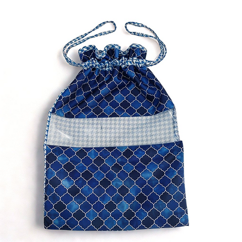 INDIGO MOSAIC PRINT Heels & Sandals Cover