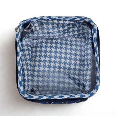 INDIGO MOSAIC PRINT BINDI ORGANIZER